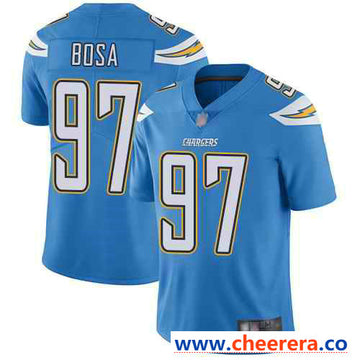 Nike Joey Bosa Los Angeles Chargers blue Vapor jersey