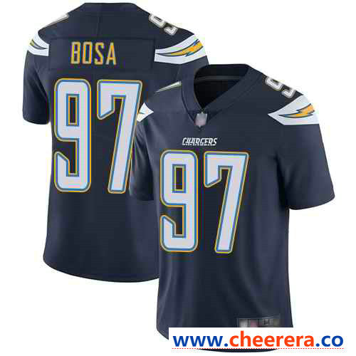 Nike Joey Bosa Los Angeles Chargers navy Vapor jersey