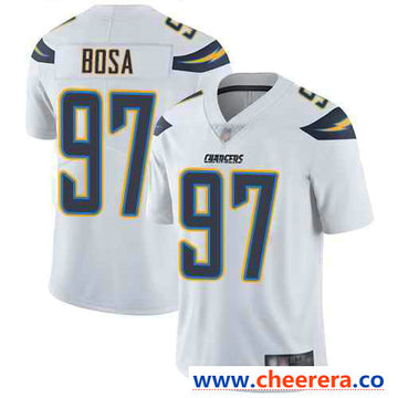 Nike Joey Bosa Los Angeles Chargers white Vapor jersey