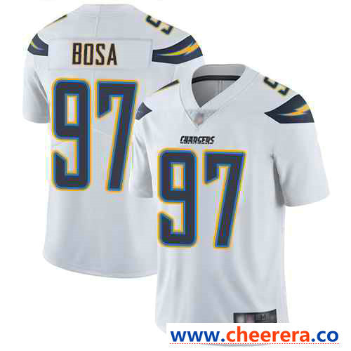 Nike Joey Bosa Los Angeles Chargers white Vapor jersey