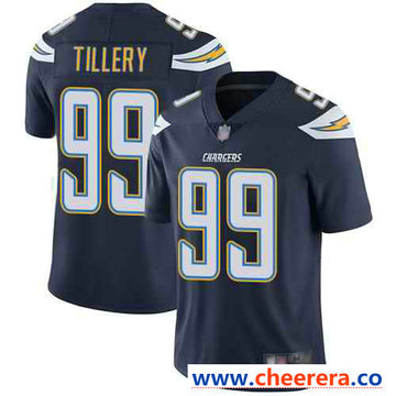 Nike Jerry Tillery Los Angeles Chargers navy Vapor jersey