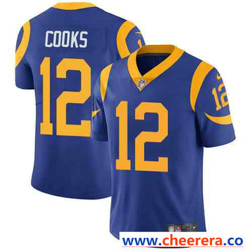 Nike Brandin Cooks Los Angeles Rams royal Vapor jersey