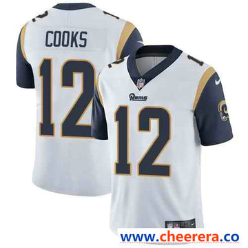 Nike Brandin Cooks Los Angeles Rams white Vapor jersey