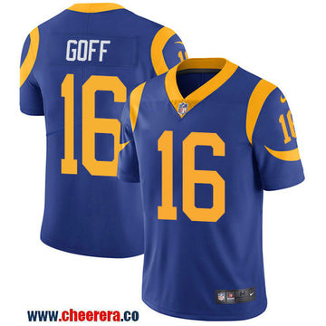 Nike Jared Goff Los Angeles Rams royal Vapor jersey