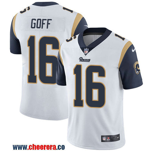 Nike Jared Goff Los Angeles Rams white Vapor jersey