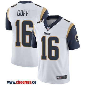 Nike Jared Goff Los Angeles Rams white Vapor jersey