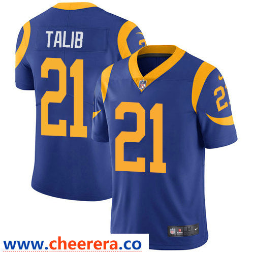 Nike Aqib Talib Los Angeles Rams royal Vapor jersey