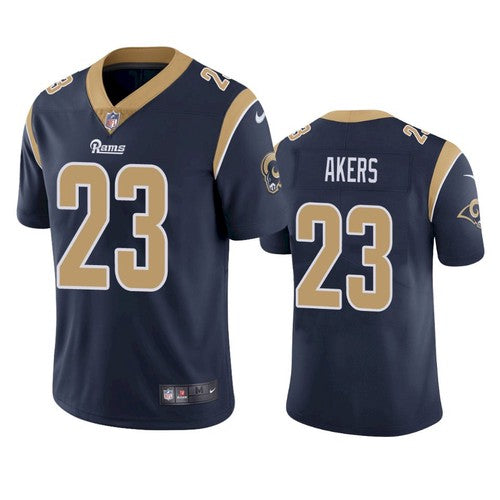 Nike Cam Akers Los Angeles Rams navy Vapor jersey