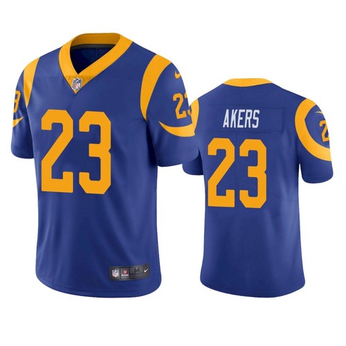 Nike Cam Akers Los Angeles Rams royal Vapor jersey