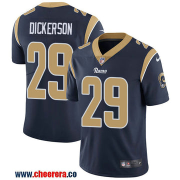 Nike Eric Dickerson Los Angeles Rams navy Vapor jersey