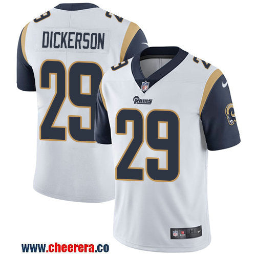 Nike Eric Dickerson Los Angeles Rams white Vapor jersey