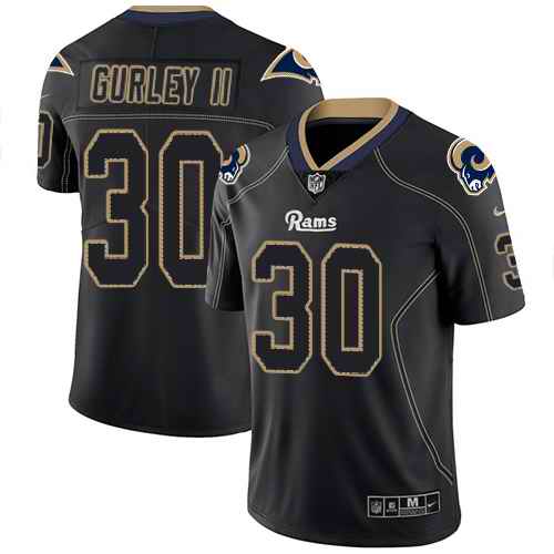 Nike Todd Gurley II Los Angeles Rams black Limited jersey