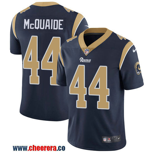 Nike Jacob McQuaide Los Angeles Rams navy Vapor jersey