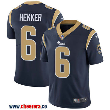 Nike Johnny Hekker Los Angeles Rams navy Vapor jersey