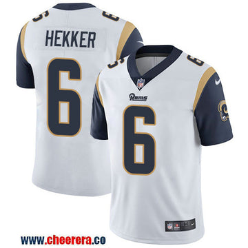 Nike Johnny Hekker Los Angeles Rams white Vapor jersey