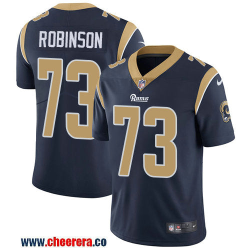 Nike Greg Robinson Los Angeles Rams navy Vapor jersey