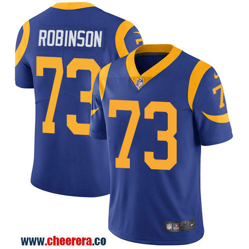 Nike Greg Robinson Los Angeles Rams royal Vapor jersey