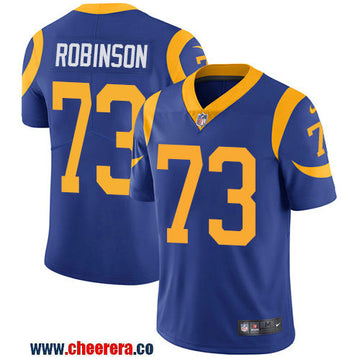 Nike Greg Robinson Los Angeles Rams royal Vapor jersey