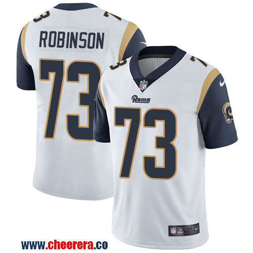 Nike Greg Robinson Los Angeles Rams white Vapor jersey