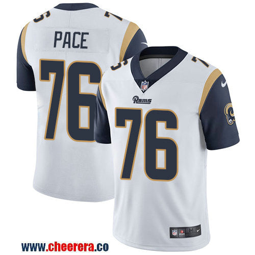 Nike Orlando Pace Los Angeles Rams white Vapor jersey
