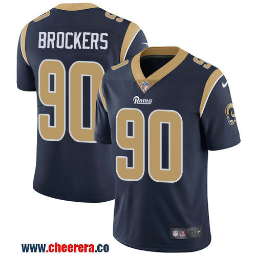Nike Michael Brockers Los Angeles Rams navy Vapor jersey