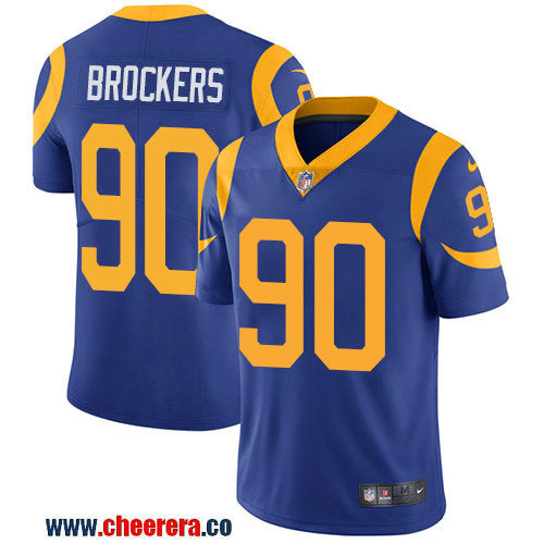 Nike Michael Brockers Los Angeles Rams royal Vapor jersey