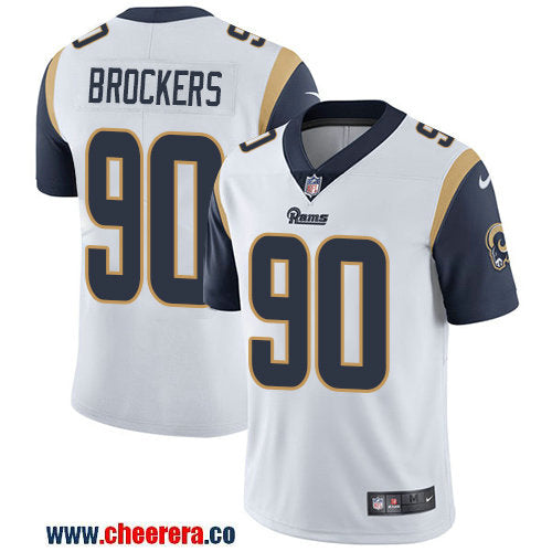 Nike Michael Brockers Los Angeles Rams white Vapor jersey