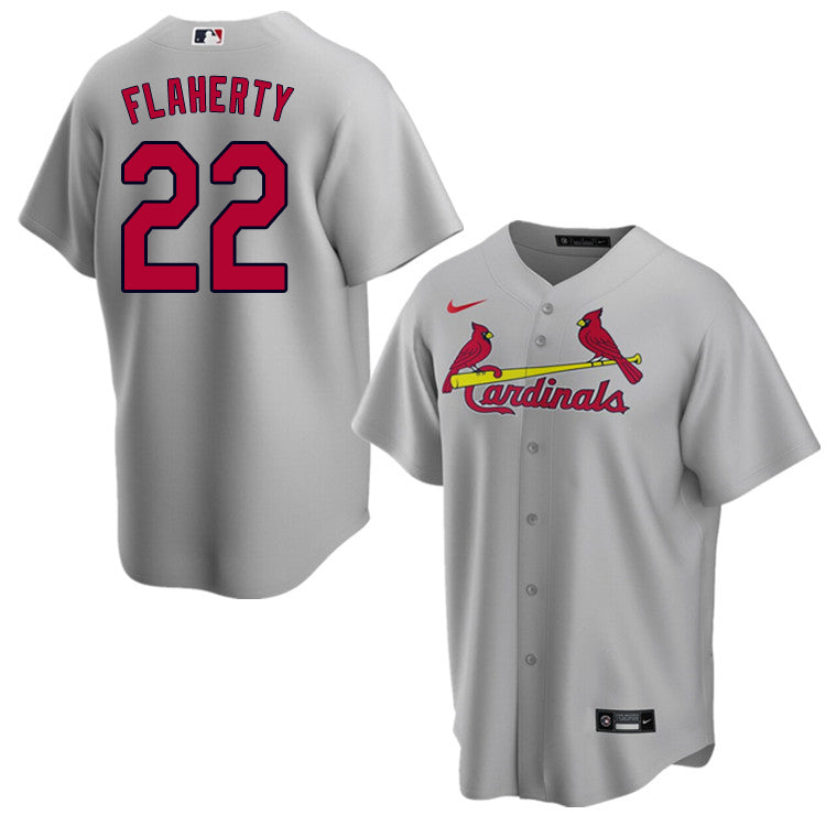 Nike Men Jack Flaherty Sale-Gray St. Louis Cardinals jersey