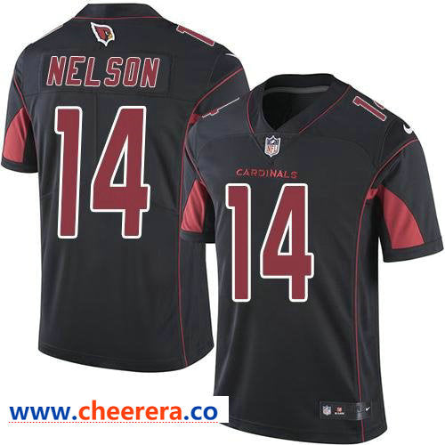 Nike J.J. Nelson Arizona Cardinals black Color Rush jersey