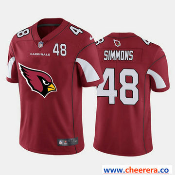 Nike Isaiah Simmons Arizona Cardinals red Vapor jersey