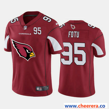 Nike Leki Fotu Arizona Cardinals red Vapor jersey