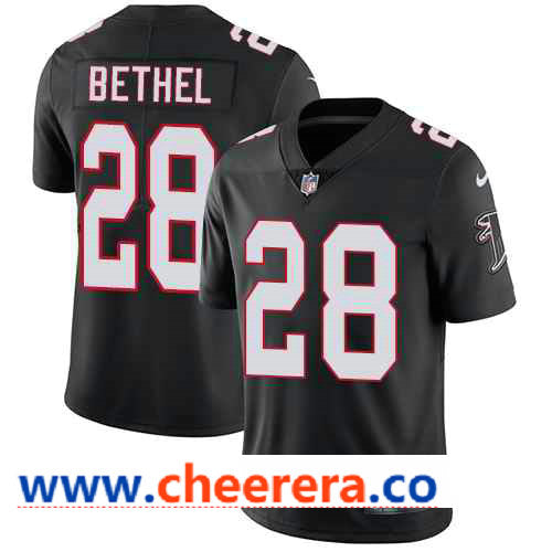 Nike Justin Bethel Atlanta Falcons black Vapor jersey