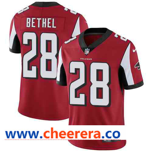 Nike Justin Bethel Atlanta Falcons red Vapor jersey