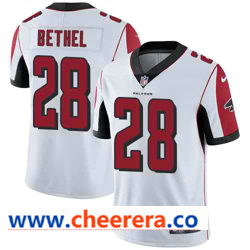 Nike Justin Bethel Atlanta Falcons white Vapor jersey