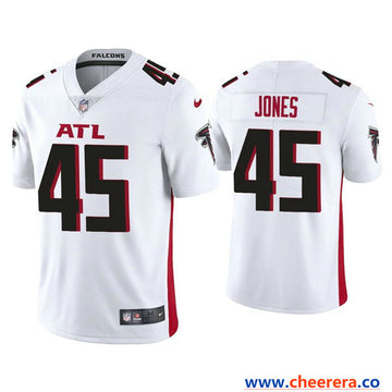 Nike Deion Jones Atlanta Falcons white Vapor jersey