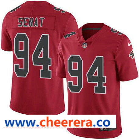 Nike Deadrin Senat Atlanta Falcons red Color Rush jersey