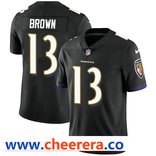 Nike John Baltimore Ravens brown Vapor jersey