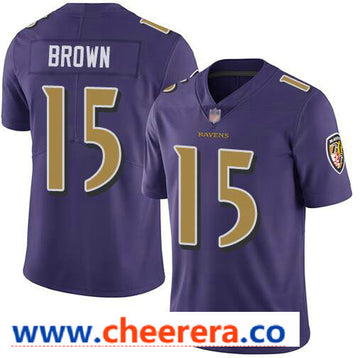 Nike Marquise Baltimore Ravens brown Color Rush jersey