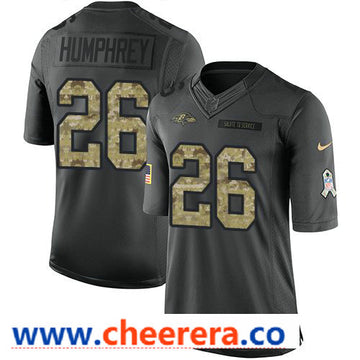 Nike Marlon Humphrey Baltimore Ravens anthracite Salute To Service jersey