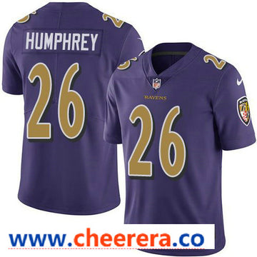 Nike Marlon Humphrey Baltimore Ravens purple Color Rush jersey