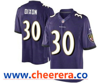 Nike Kenneth Dixon Baltimore Ravens purple Vapor jersey