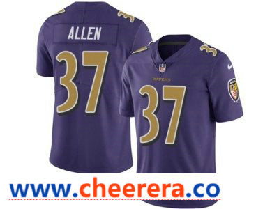 Nike Javorius Allen Baltimore Ravens purple Color Rush jersey
