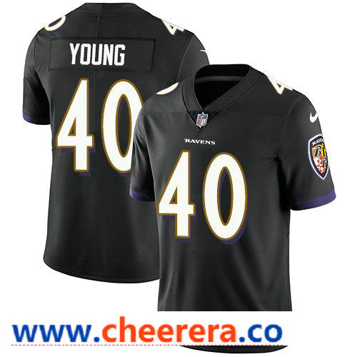 Nike Kenny Young Baltimore Ravens black Vapor jersey