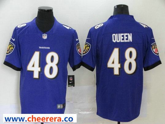 Nike Patrick Queen Baltimore Ravens purple Vapor jersey