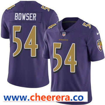 Nike Tyus Bowser Baltimore Ravens purple Color Rush jersey