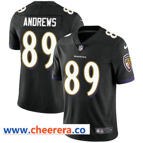 Nike Mark Andrews Baltimore Ravens black Vapor jersey