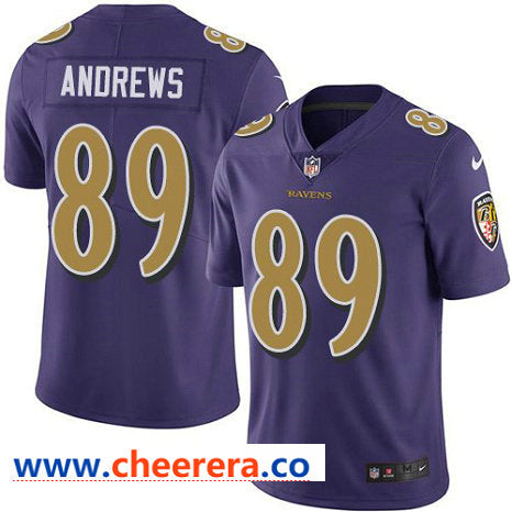 Nike Mark Andrews Baltimore Ravens purple Color Rush jersey