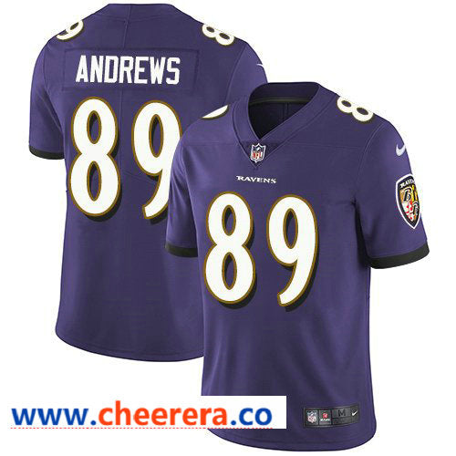 Nike Mark Andrews Baltimore Ravens purple Vapor jersey
