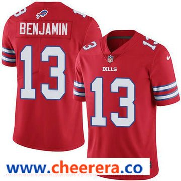 Nike Kelvin Benjamin Buffalo Bills red Color Rush jersey
