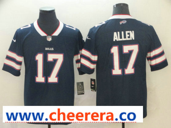 Nike Josh Allen Buffalo Bills navy Inverted Legend jersey